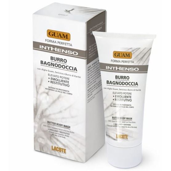 Guam IntHenso Inthenso Молочко для душа с маслом Карите Burro Bagnodoccia Молочко для душа с маслом Карите
