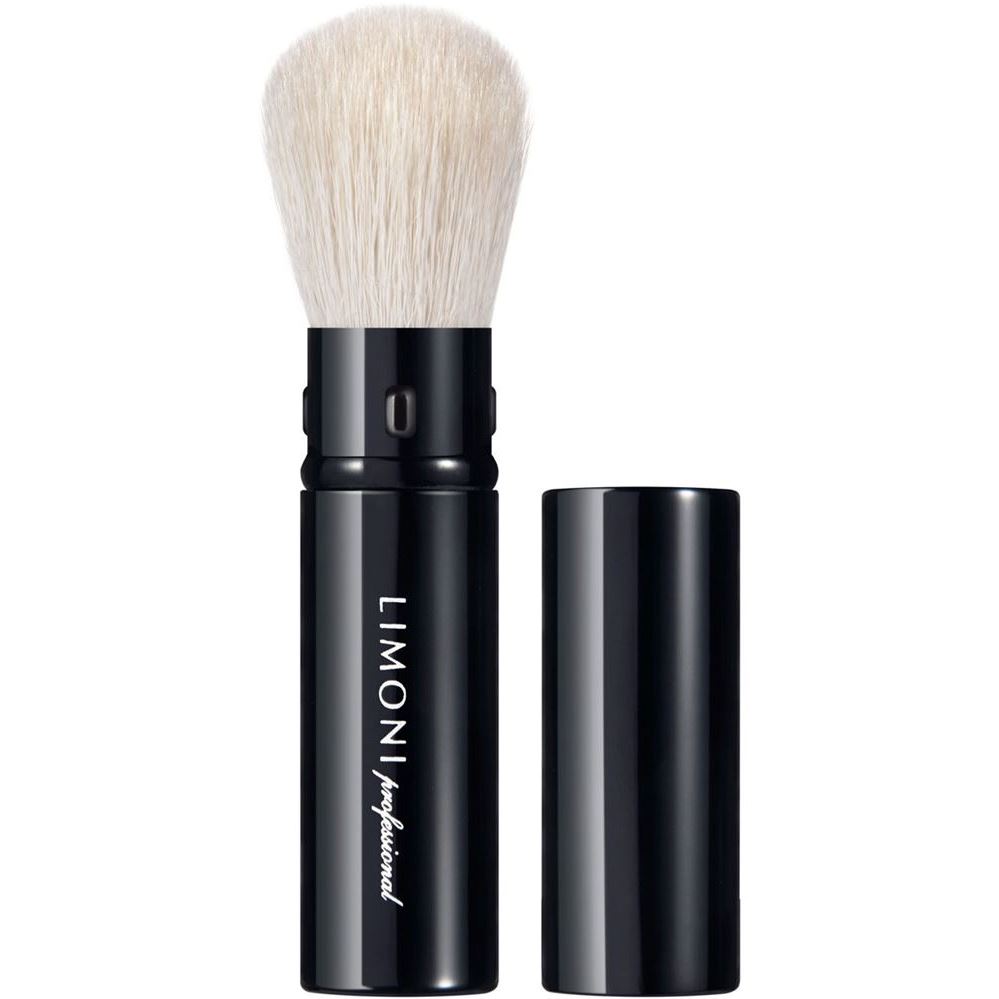 Limoni Accessories  №55 Кисть выдвижная для пудры и румян (коза) Кисть выдвижная для пудры и румян (коза)