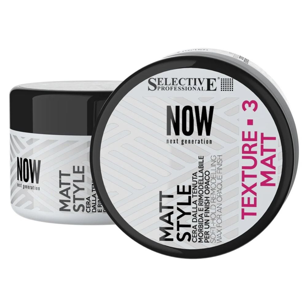 Selective Professional Now Next Generation Matt Style Реструктурирующий воск мягкой фиксации