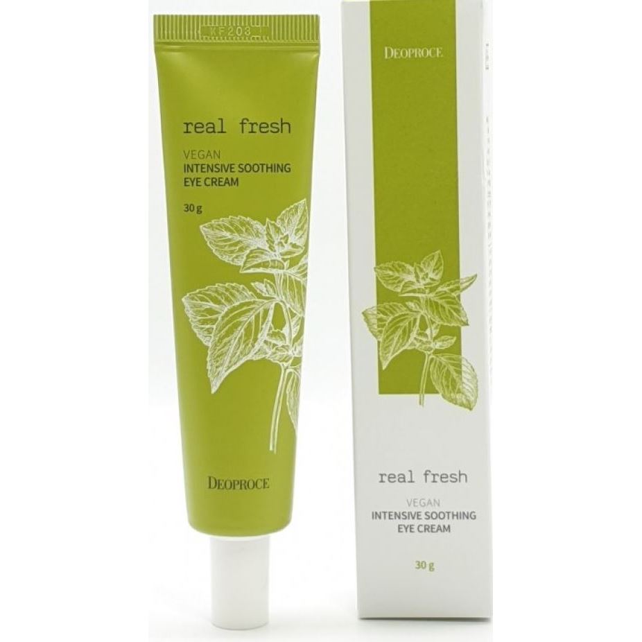 Deoproce Creams  Real Fresh Vegan Intensive Soothing Eye Cream Крем для век увлажняющий