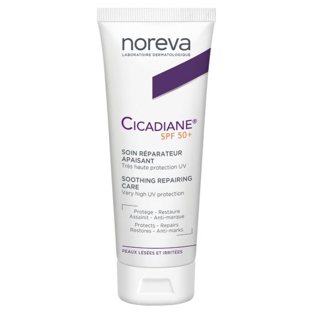 Noreva Sensidiane Cicadiane Soothing Repairing Care SPF50+ Восстанавливающий успокаивающий крем SPF50+