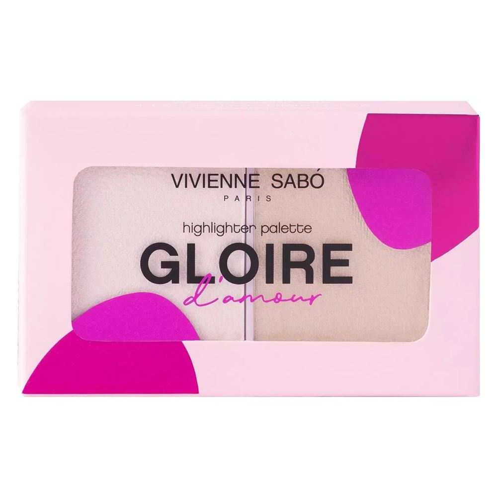 Vivienne Sabo Make Up Highlighter Palette Gloire D'amour Палетка хайлайтеров