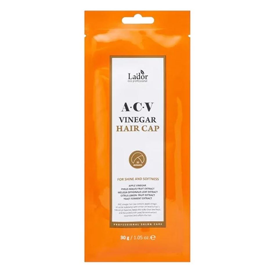 La'dor  Hair Care ACV Vinegar Hair Cap Маска-шапка для волос с яблочным уксусом