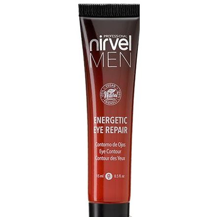 Nirvel Professional Barber Homme Men Energetic Eye Lift Многофункциональный мужской крем для контура глаз с керамическим аппликатором