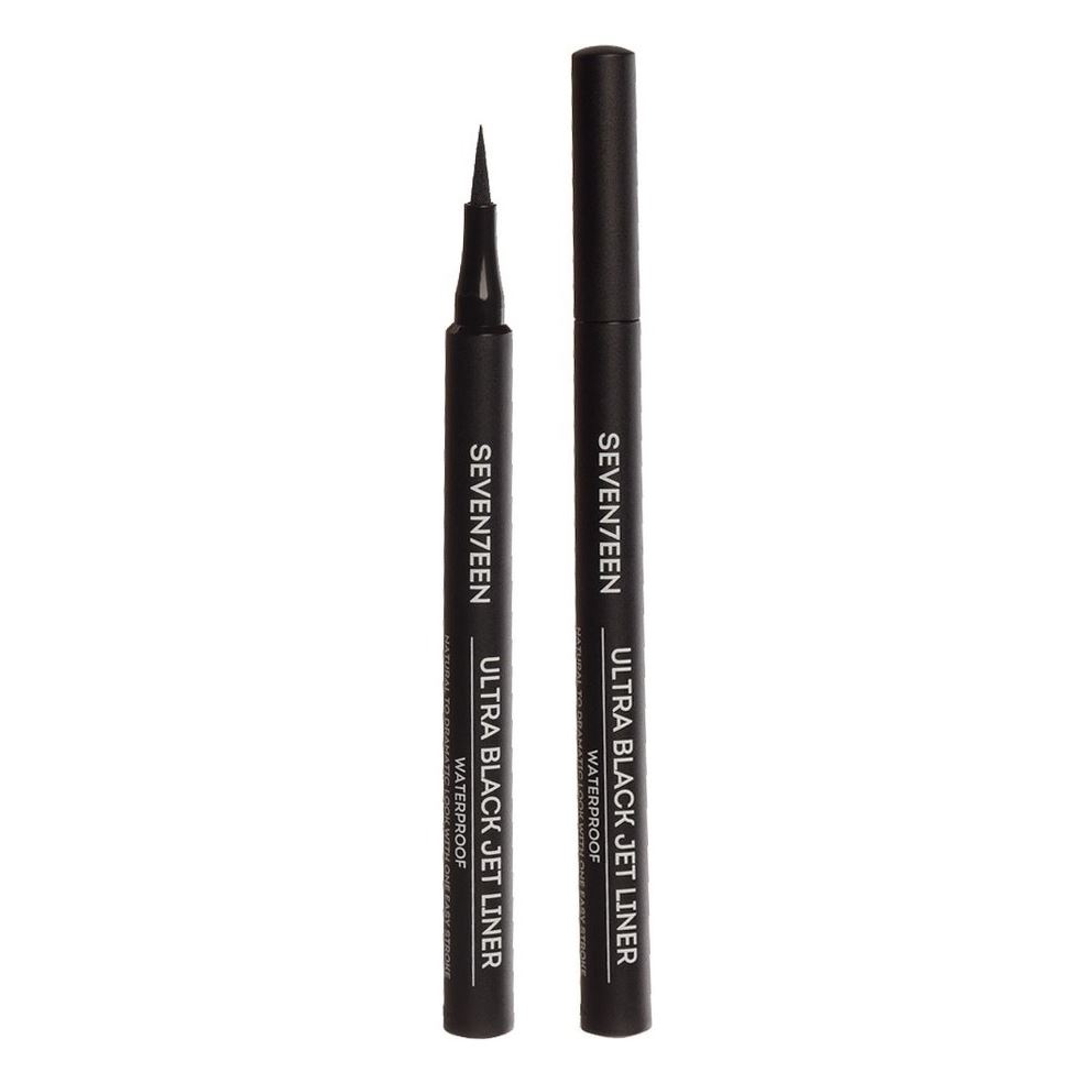 Seventeen Make Up Ultra Black Jet Liner Подводка-фломастер для глаз