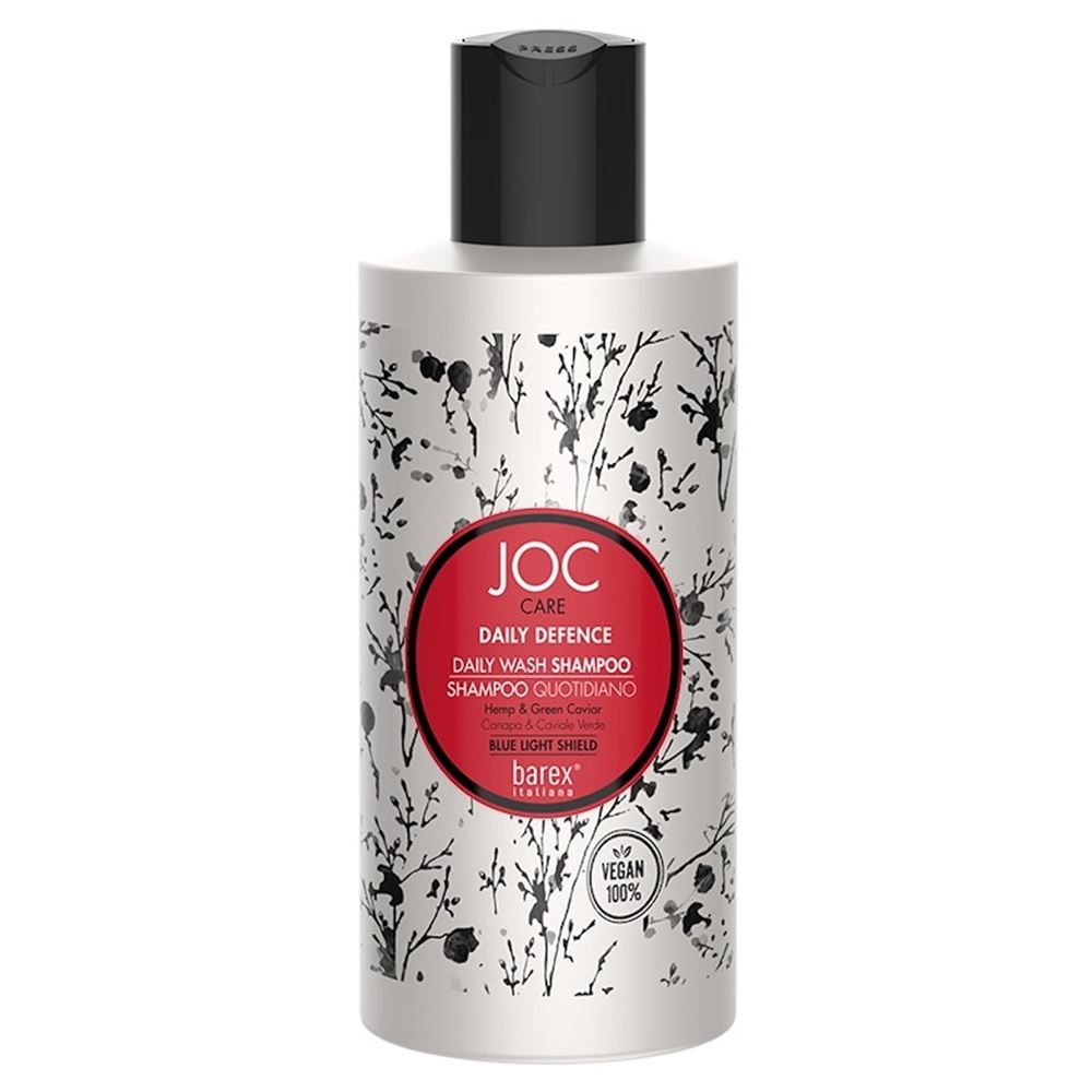 Barex Joc Care Daily Defence Daily Wash Shampoo with Hemp and Green Caviar Шампунь для ежедневного применения, с коноплей и зеленой икрой