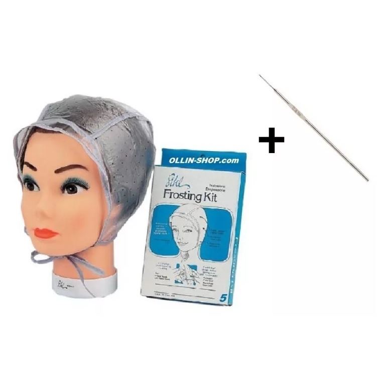 Ollin Professional Accessories Шапочка для мелирования 5 шт+1 крючок  Шапочка для мелирования 5 шт+1 крючок 