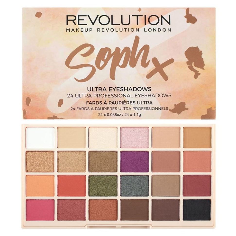 Revolution Makeup Make Up SophX Ultra Eyeshadows Палетка теней 