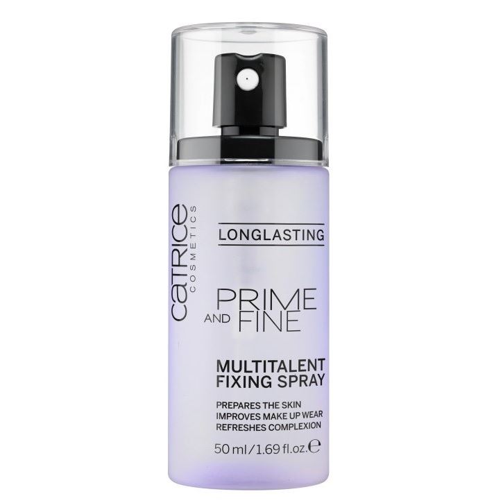 Catrice Make Up Prime And Fine Multitalent Fixing Spray Фиксирующий спрей для макияжа Prime And Fine Multitalent Fixing Spray