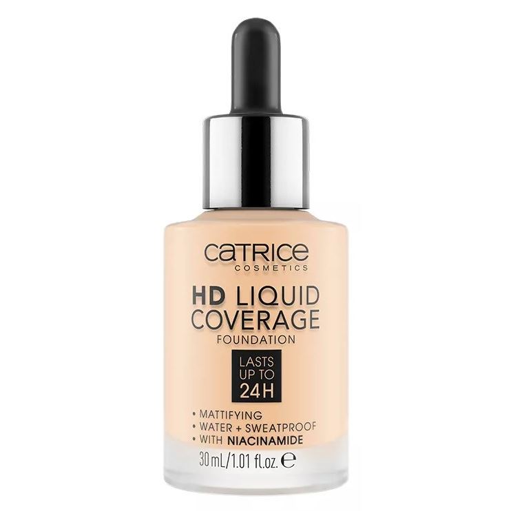 Catrice Make Up HD Liquid Coverage Foundation  Тональная основа 