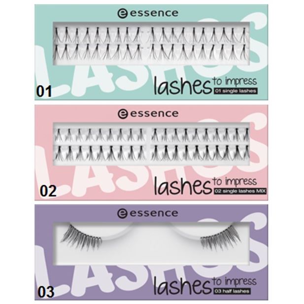 Essence Accessories Lashes To Impress  Накладные ресницы 