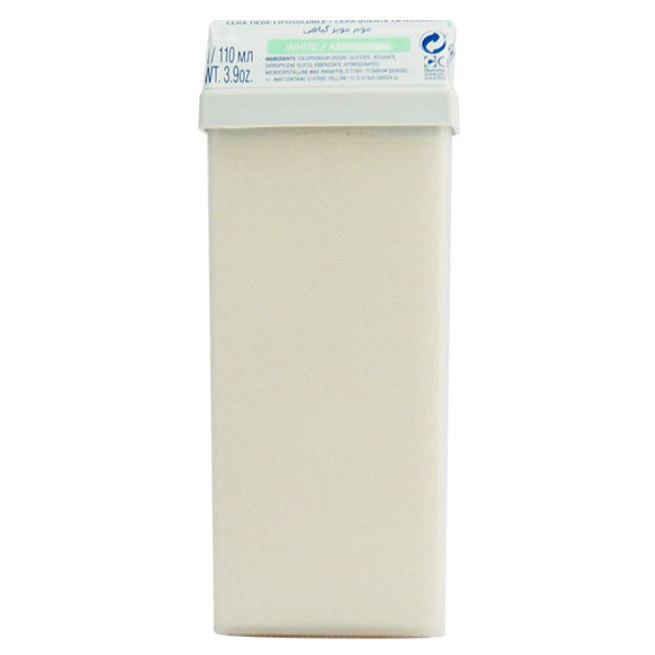 Beauty Image Теплый воск  Воск в кассетах Prof Epil White Воск в кассетах плотный Белый с диоксидом титана для тела