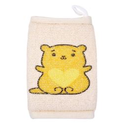 Мочалка детская брикет из хлопка