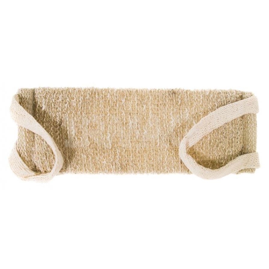 VIVAL Мочалки Мочалка конопля короткая с ручками Мочалка конопля короткая с ручками