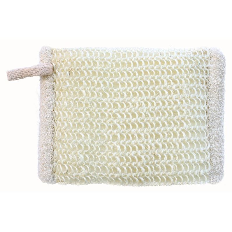 VIVAL Мочалки Мочалка-брикет сизалевая с хлопком Мочалка-брикет сизалевая с хлопком