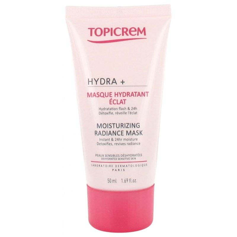 Topicrem Essentials  Hydra+ Moisturizing Radiance Mask Увлажняющая маска Сияние