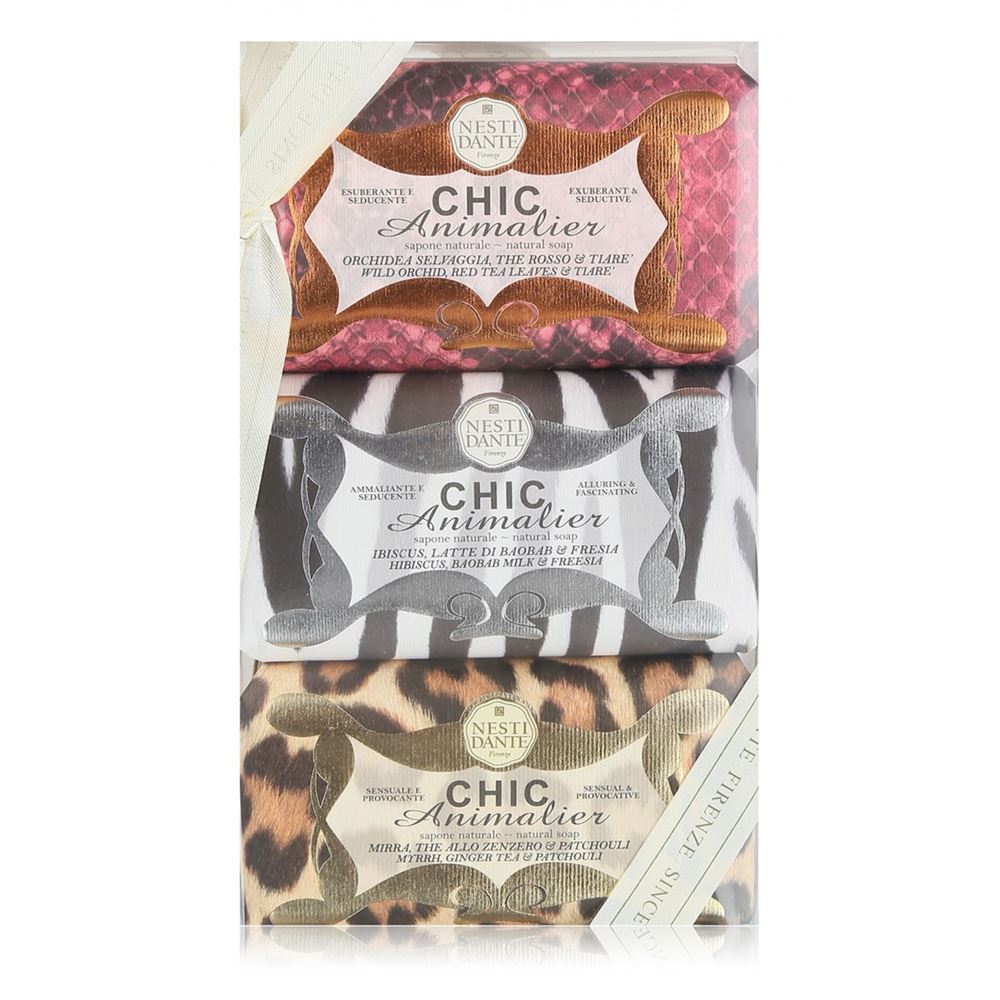 Nesti Dante Soap Chic Animalier Высококачественное растительное мыло "Шик Анималье"