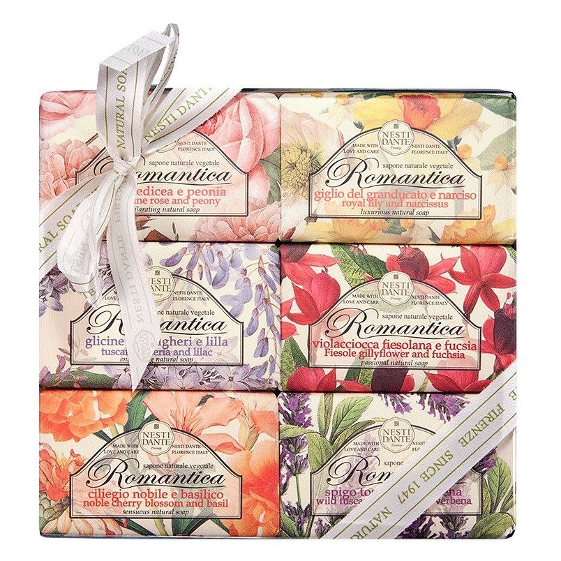 Nesti Dante Soap Romantica Высококачественное растительное мыло "Романтика"