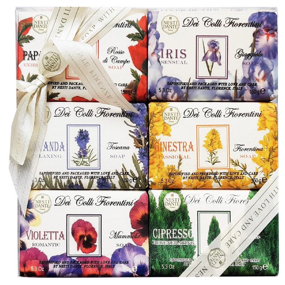 Nesti Dante Soap Dei Colli Fiorentini Высококачественное растительное мыло "Цветочная Линия"
