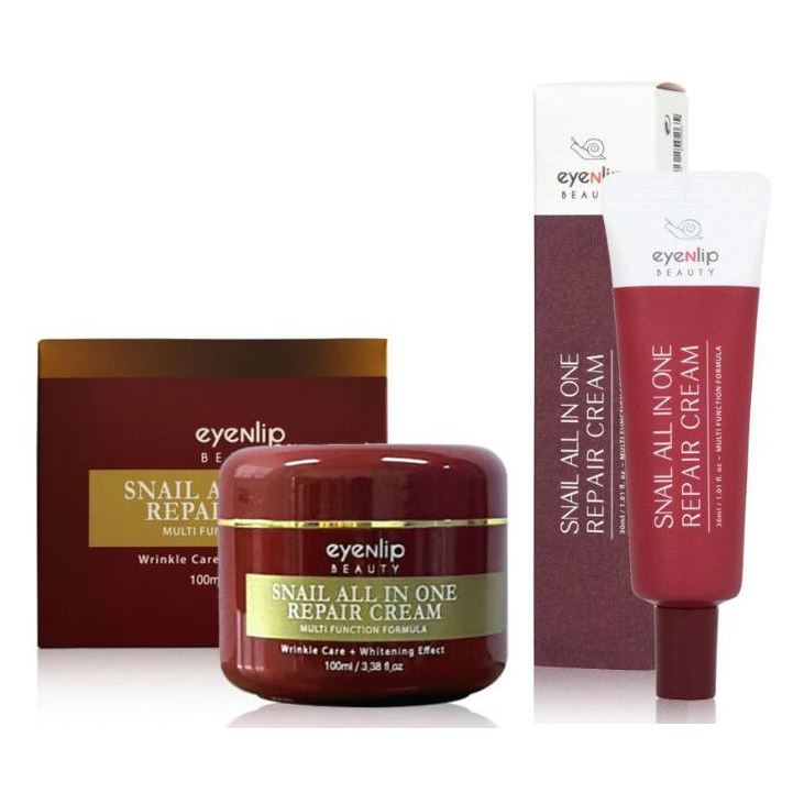 Eyenlip Face Care Snail All In One Repair Cream Крем для лица улиточный 