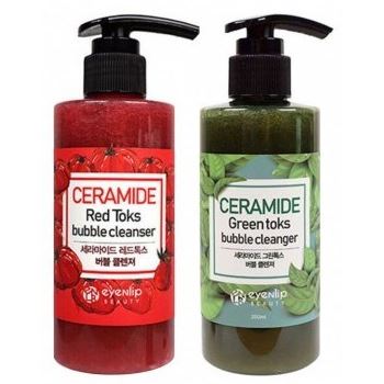 Eyenlip Cleansing Ceramide Toks Bubble Cleanger Пенка кислородная для умывания 