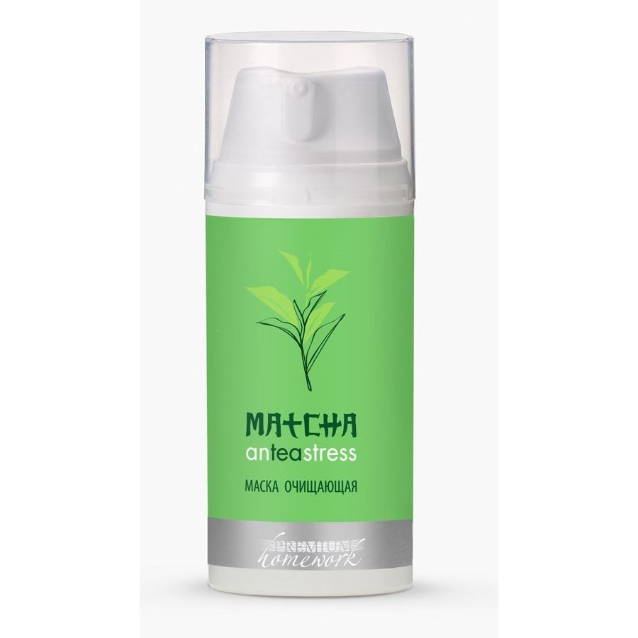 Premium Homework  Маска очищающая MATCHA anTEAstress  Маска очищающая MATCHA anTEAstress 