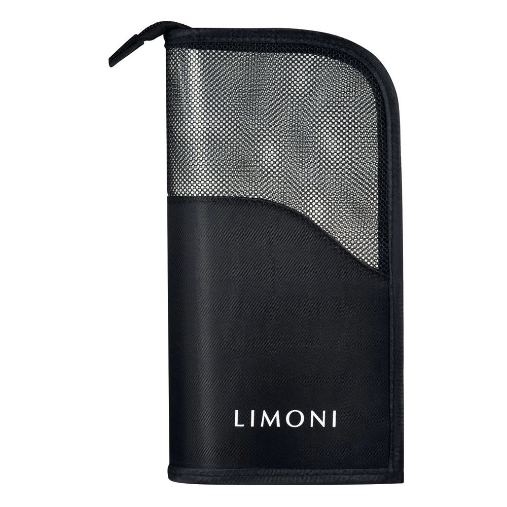 Limoni Make Up Тубус на молнии для кистей и аксессуаров Профессиональный тубус для кистей и аксессуаров