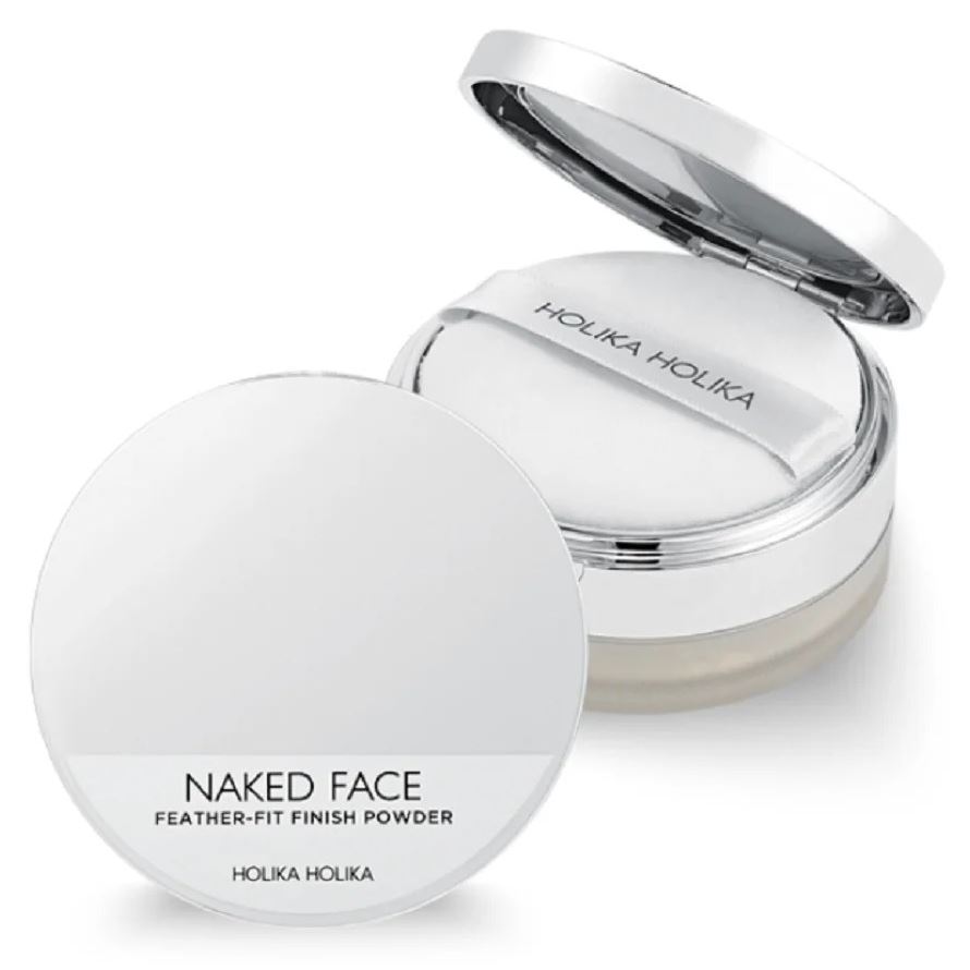 Holika Holika Make Up Naked Face Feather-Fit Finish Powder  Рассыпчатая пудра