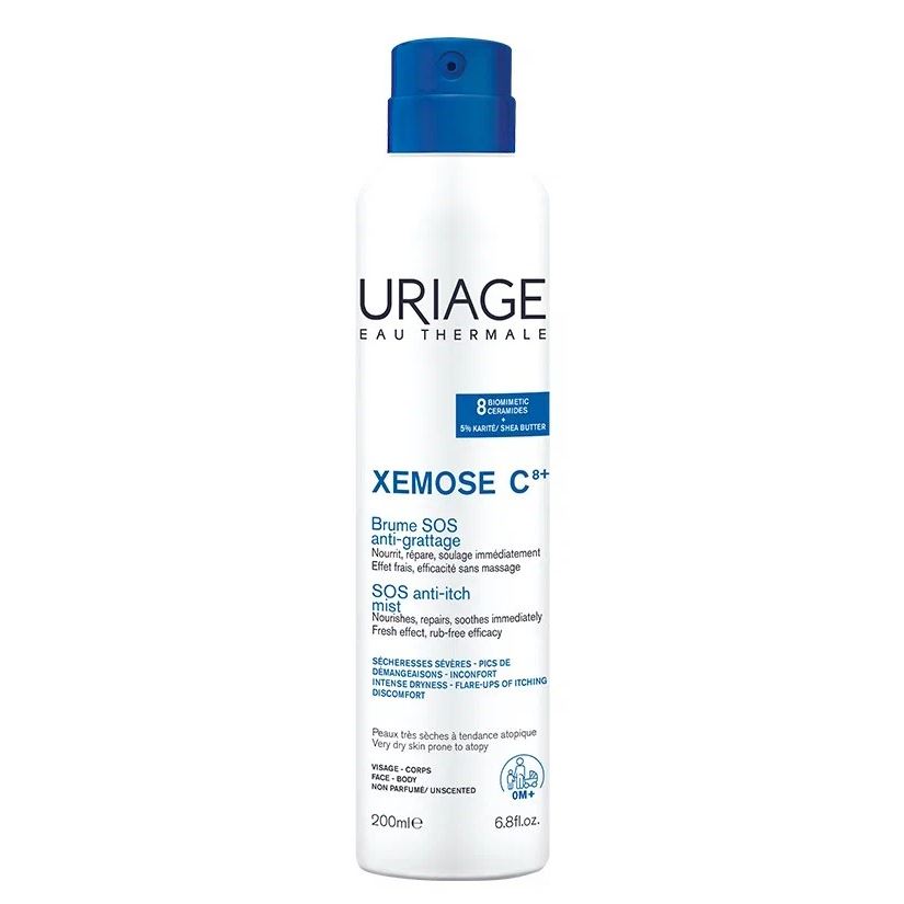 Uriage Xemose Xemose C8+ SOS Anti-Itch Mist SOS-спрей с керамидами