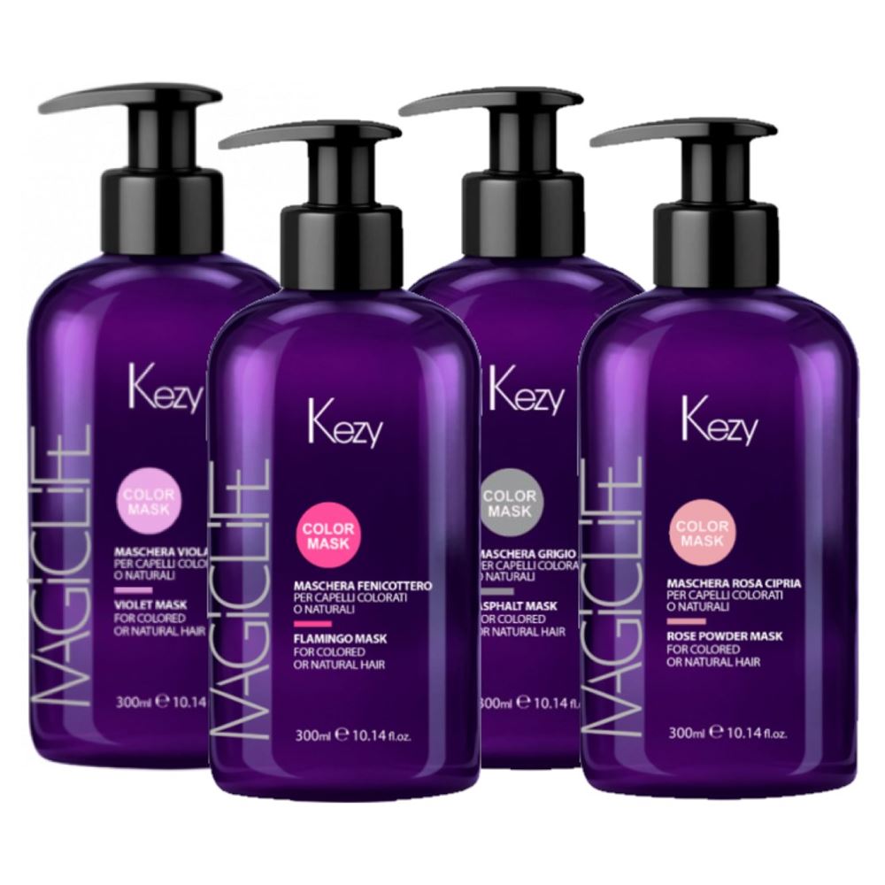 KEZY Magic Life Color Mask for colored or natural hair  Тонирующая маска - усиления яркости цвета для окрашенных или натуральных волос