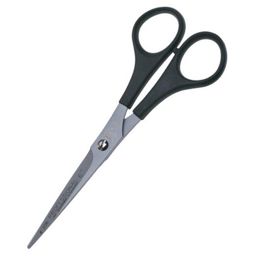 Kiepe Professional Accessories 206-6 Ножницы прямые Professional 6" черный Ножницы прямые 6" (одностороняя микронасечка)