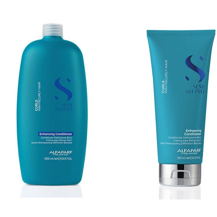 Alfaparf Milano Semi Di Lino Discipline Semi Di Lino Curls Curls Enhancing Conditioner Кондиционер для кудрявых и вьющихся волос 