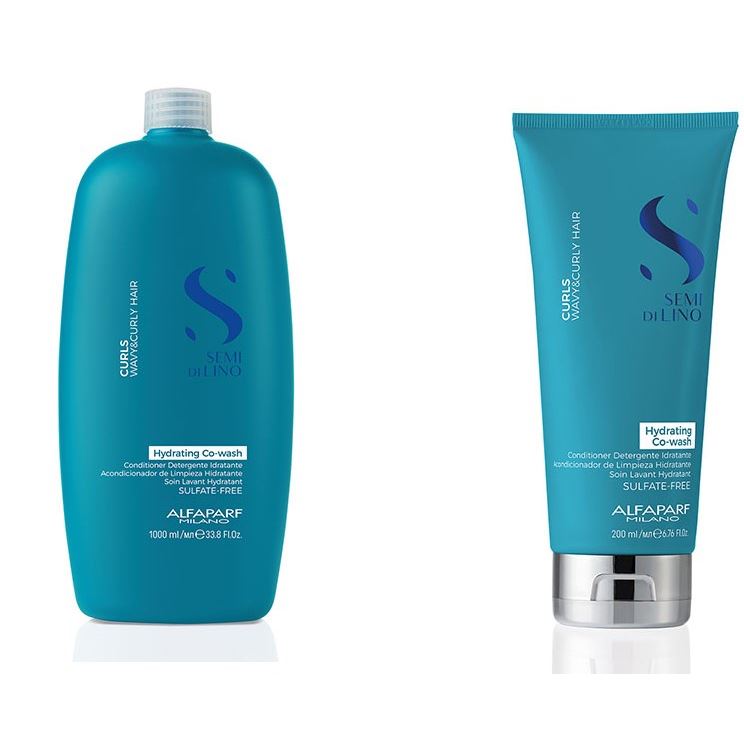 Alfaparf Milano Semi Di Lino Discipline Semi Di Lino Curls Curl Hydrating Co - Wash Очищающий кондционер для вьющихся волос 