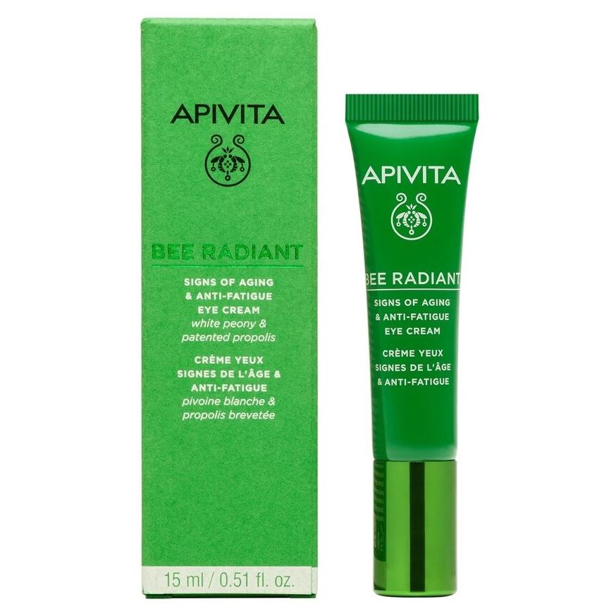 Apivita Bee Radiant Bee Radiant Signs Of Aging & Anti-Fatigue Eye Cream Крем для кожи вокруг глаз против признаков старения и усталости