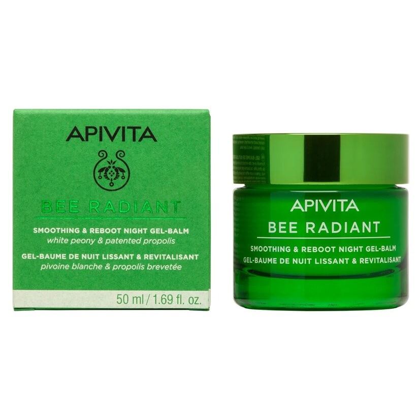 Apivita Bee Radiant Bee Radiant Smoothing & Reboot Night Gel-Balm Ночной разглаживающий и обновляющий гель-бальзам