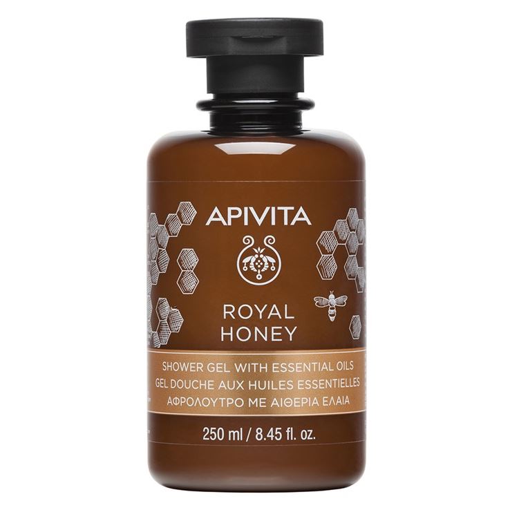 Apivita Body Care Royal Honey Shower Gel With Essential Oils Королевский мед Гель для душа с эфирными маслами