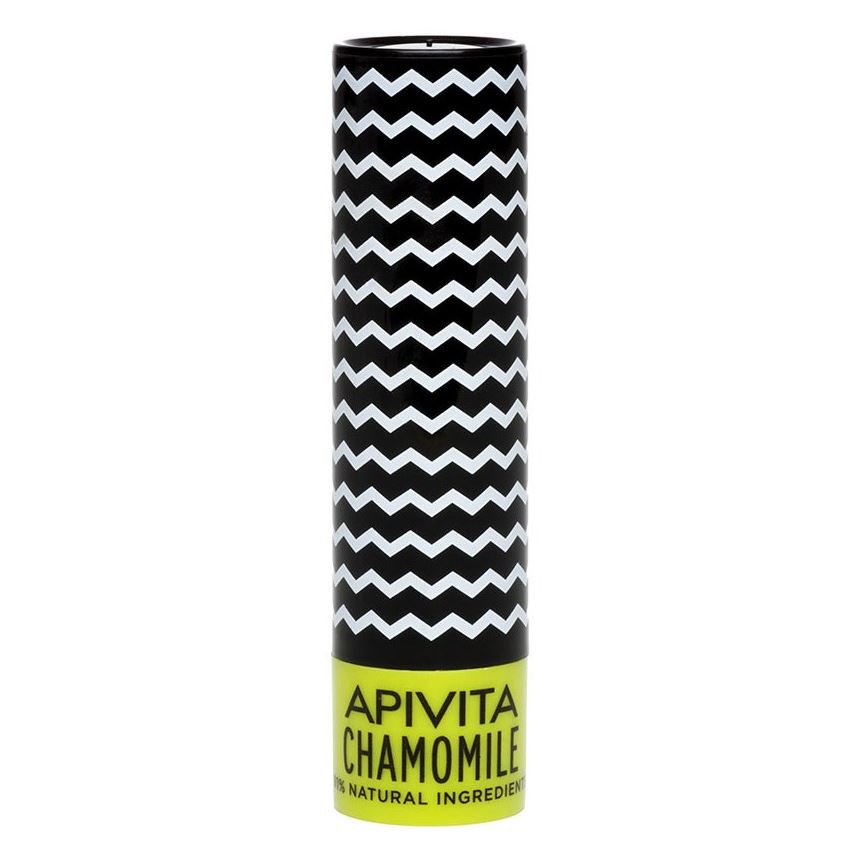 Apivita Hand and Lip Care Chamomile SPF 15 Увлажняющий уход для губ Ромашка