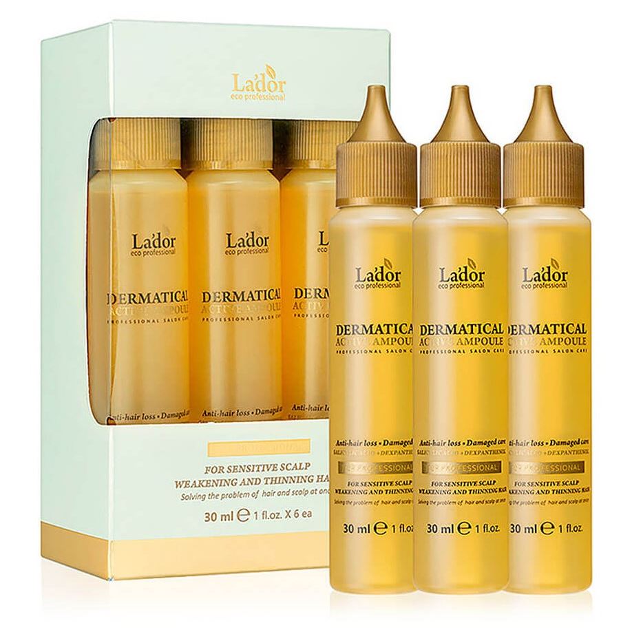 La'dor  Hair Care Dermatical Active Ampoule  Филлер-сыворотка против выпадения волос