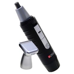 03-802 Машинка для стрижки в носу и ушах DEWAL, 2 ножевых блока, 1 мм, черная