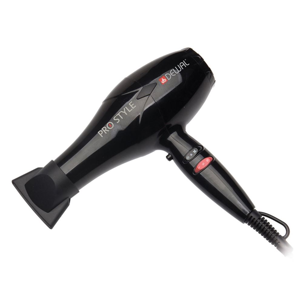 Dewal Professional Фены 03-111 Фен Pro Style Профессиональный фен, вес 600 г, 2200Вт, 2 насадки+1 диффузор, провод 2,2 м