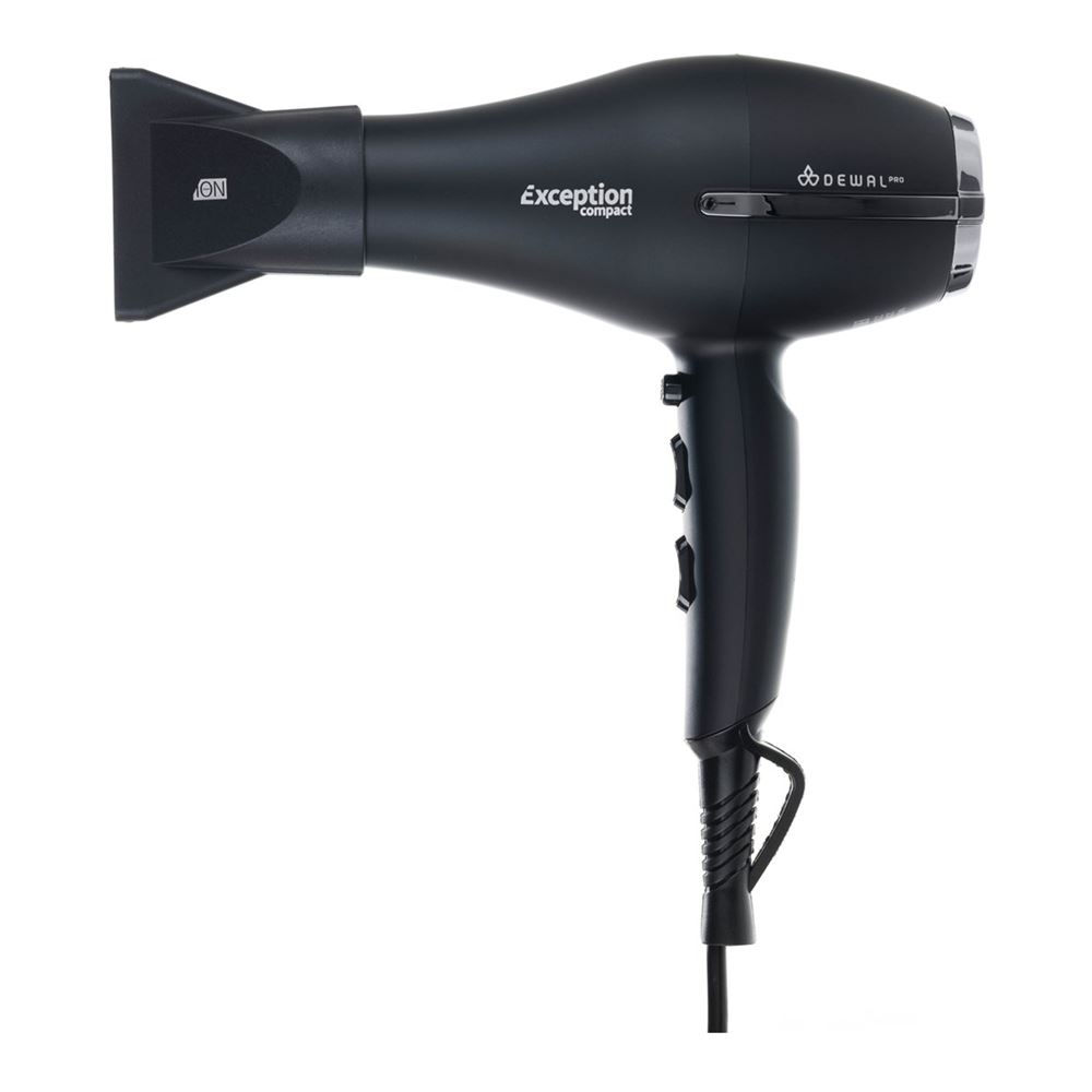 Dewal Professional Фены 03-114 Фен EXCEPTION Compact Профессиональный компактный фен, 2200 Вт, ионизация, 2 насадки, провод 3 м