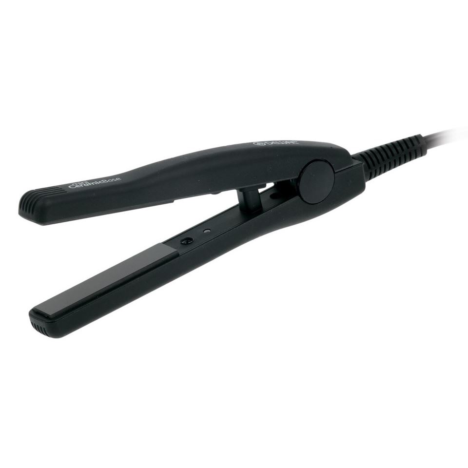 Dewal Professional Щипцы 03-7721 Щипцы- выпрямители DEWAL Mini Ceramic Base, черные 03-7721 Щипцы- выпрямители DEWAL Mini Ceramic Base, черные, 10х60мм, керамическое покрытие, 25Вт