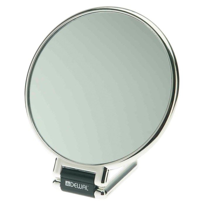 Dewal Professional Аксессуары для окрашивания и стрижки волос MR-330 Зеркало настольное серебристое 14 х 23 см Зеркало настольное серебристое, пластик, 14 х 23 см