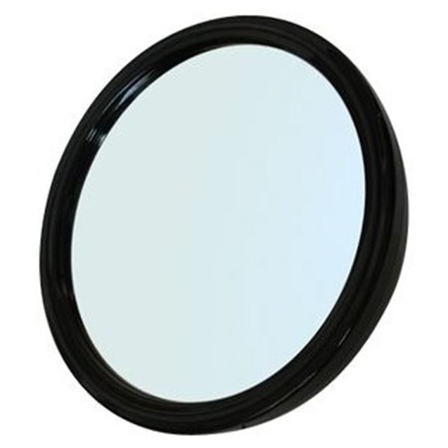 Dewal Professional Аксессуары для окрашивания и стрижки волос MR-9M45 Зеркало заднего вида с ручкой, 23 см Зеркало заднего вида с ручкой, пластик, черное, диаметр 23см