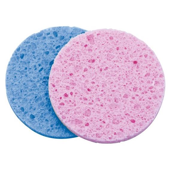 Dewal Professional Аксессуары для макияжа N22 Спонж для снятия макияжа овальный    Спонж для снятия макияжа овальный, упаковка 2 штуки