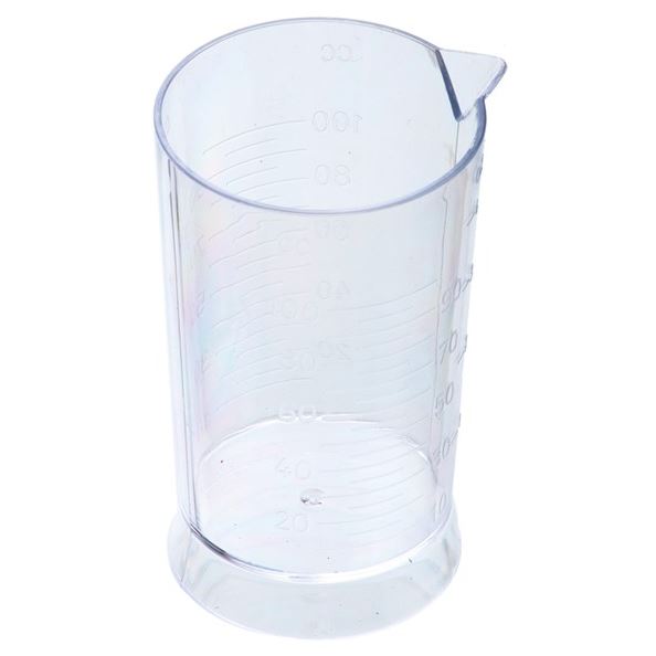 Dewal Professional Аксессуары для окрашивания и стрижки волос T-1251 Стакан мерный с носиком 100 мл Стакан мерный, прозрачный, с носиком 100 мл