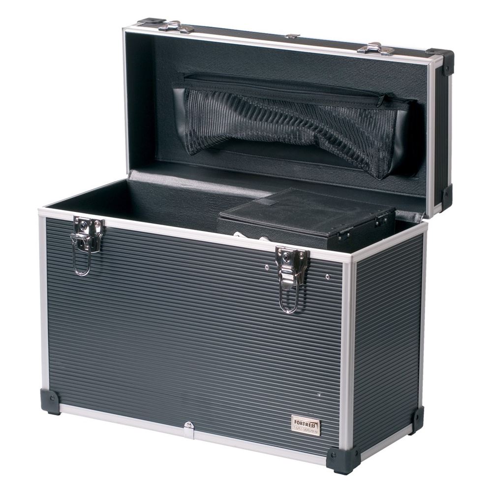 Dewal Professional Аксессуары для окрашивания и стрижки волос HV012A Чемодан для парикмахерских инструментов, 45х20.5х36 см Чемодан для парикмахерских инструментов, пластик, серый, 45х20.5х36 см