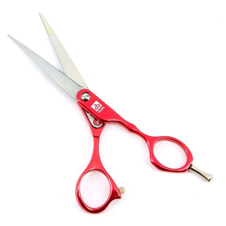 Dewal Professional Ножницы, бритвы M31960-RD Парикмахерские  ножницы COLOUR STEP прямые 6.0" Парикмахерские  ножницы прямые 6.0", цвет красный