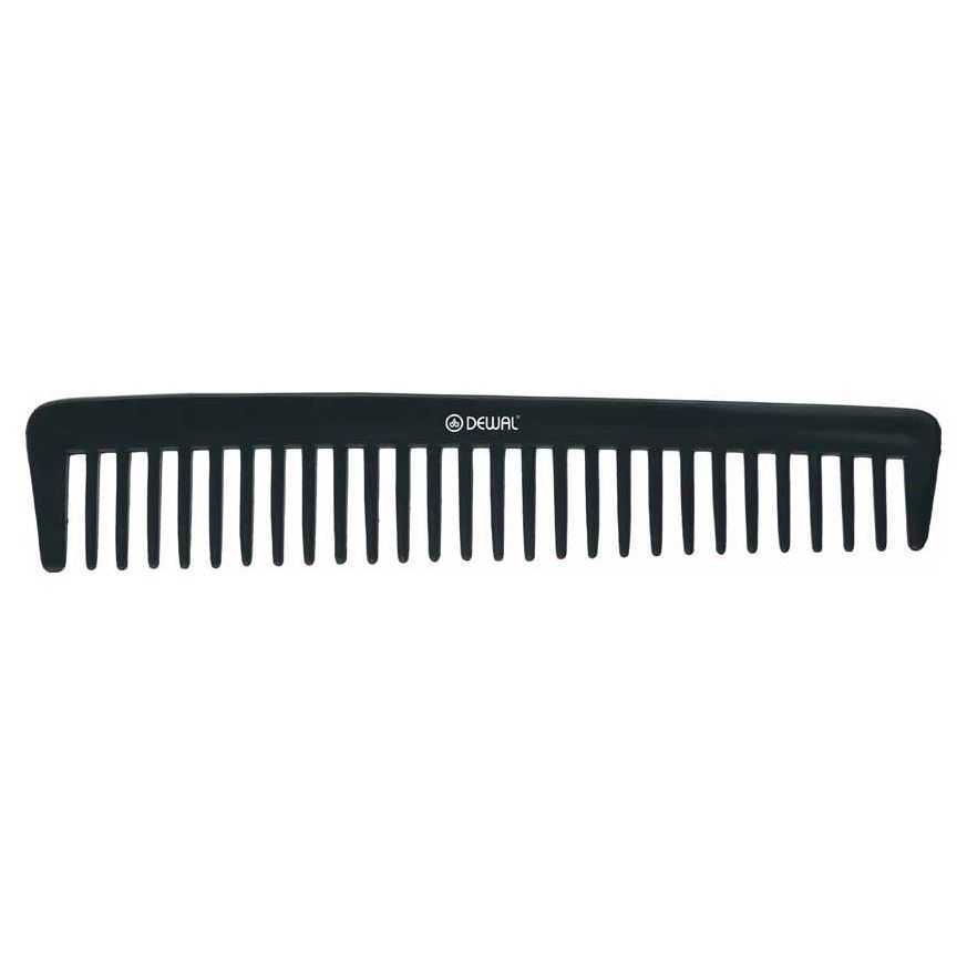 Dewal Professional Брашинги, щетки, расчески CO-6021 Расческа рабочая DEWAL"Эконом" редкозубая, черная 18 см Расческа рабочая DEWAL"Эконом" редкозубая, черная 18 см