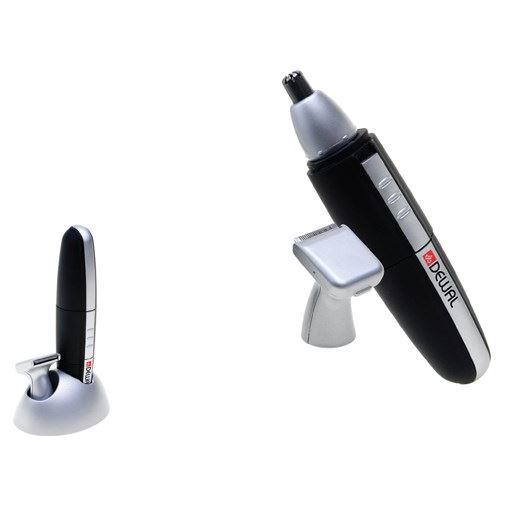 Dewal Professional Машинки для стрижки 03-505 Машинка для стрижки в носу и ушах, 2 ножевых блока, 1 мм, черная Машинка для стрижки в носу и ушах